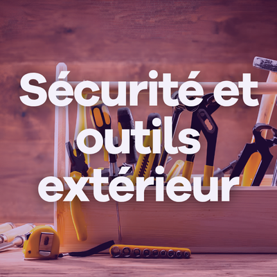 Image Sécurité et outils extérieur